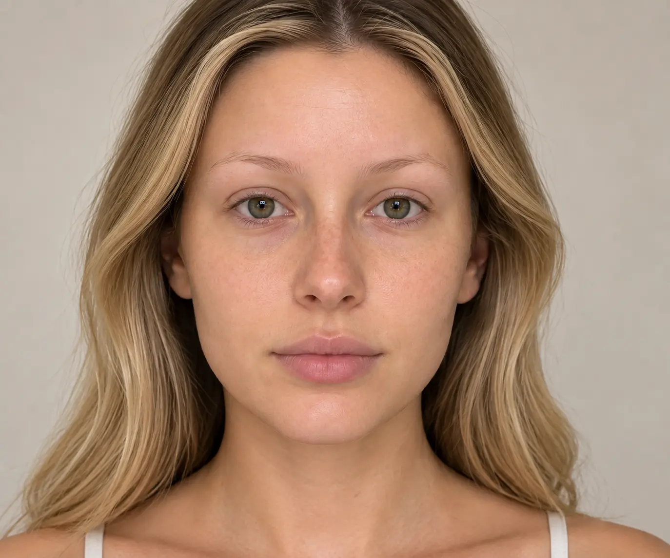 Lip enhancement, Balanced style — original photo
